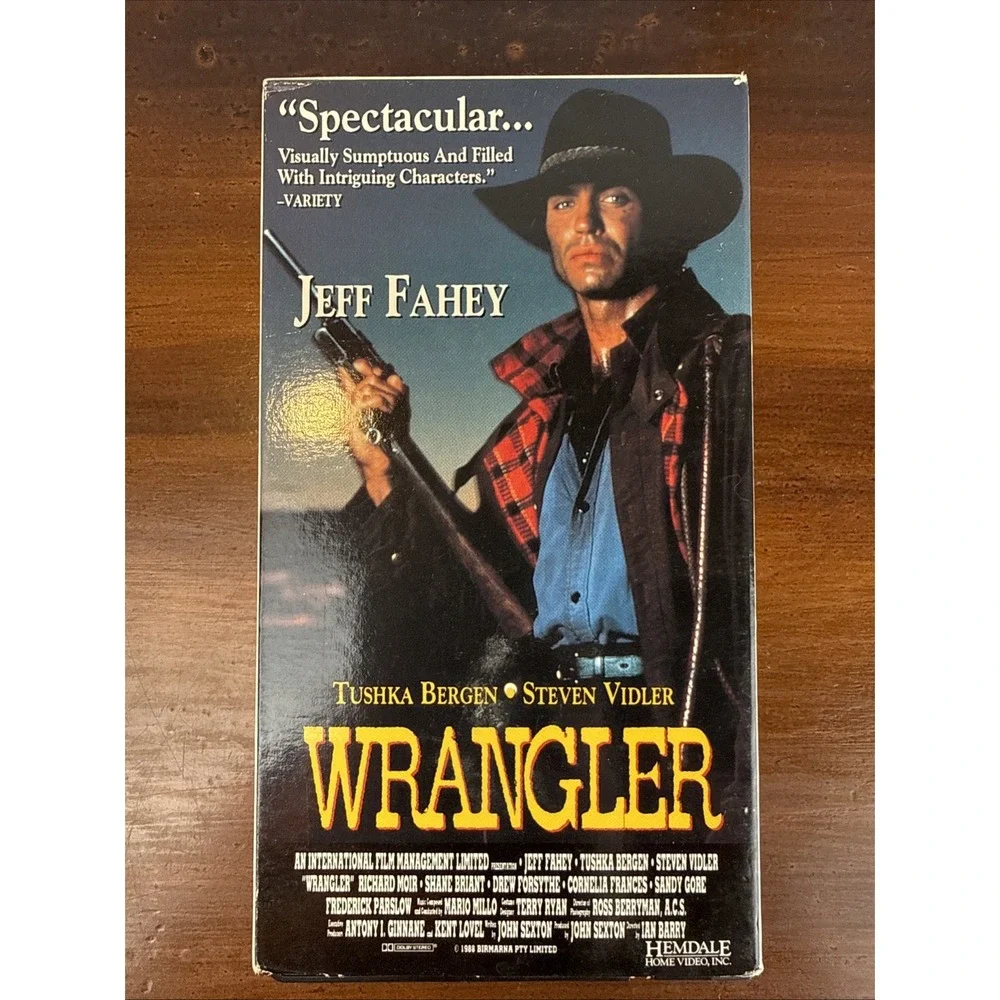 Lot Of 7 Western VHS Videos- John Wayne - Lonesome Dove, Clint‎ Eastwood